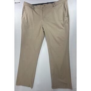 Jos A Bank Traveler Tailored Fit Chinos Brown Mens 42/30